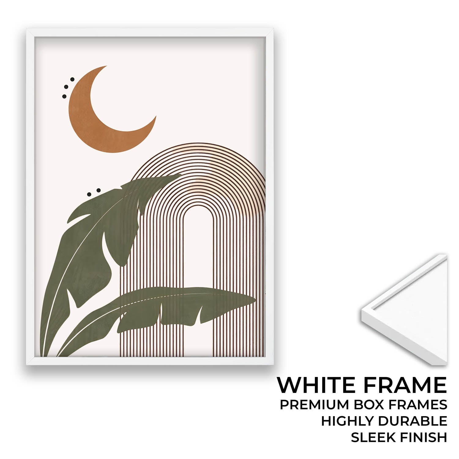 Moonlit Tropics Wall Painting