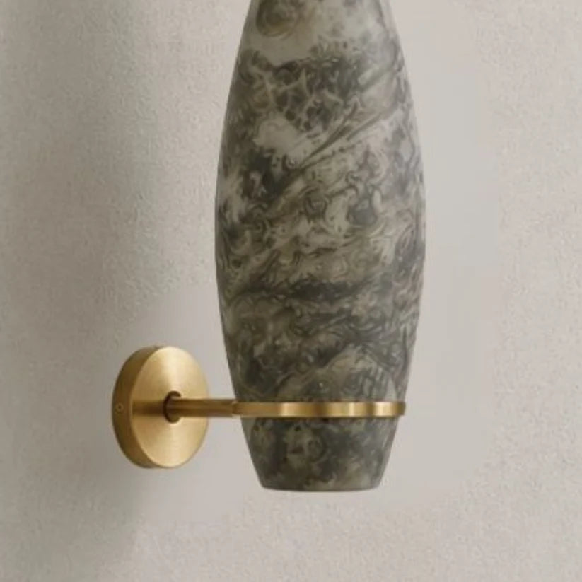 Bella Green Oval Wall Lamp | Wall Sconce