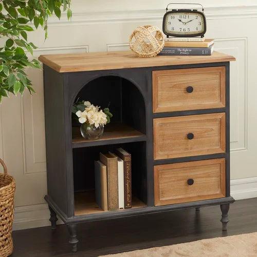 Greta Solid Wood Cabinet |  Mango Wood