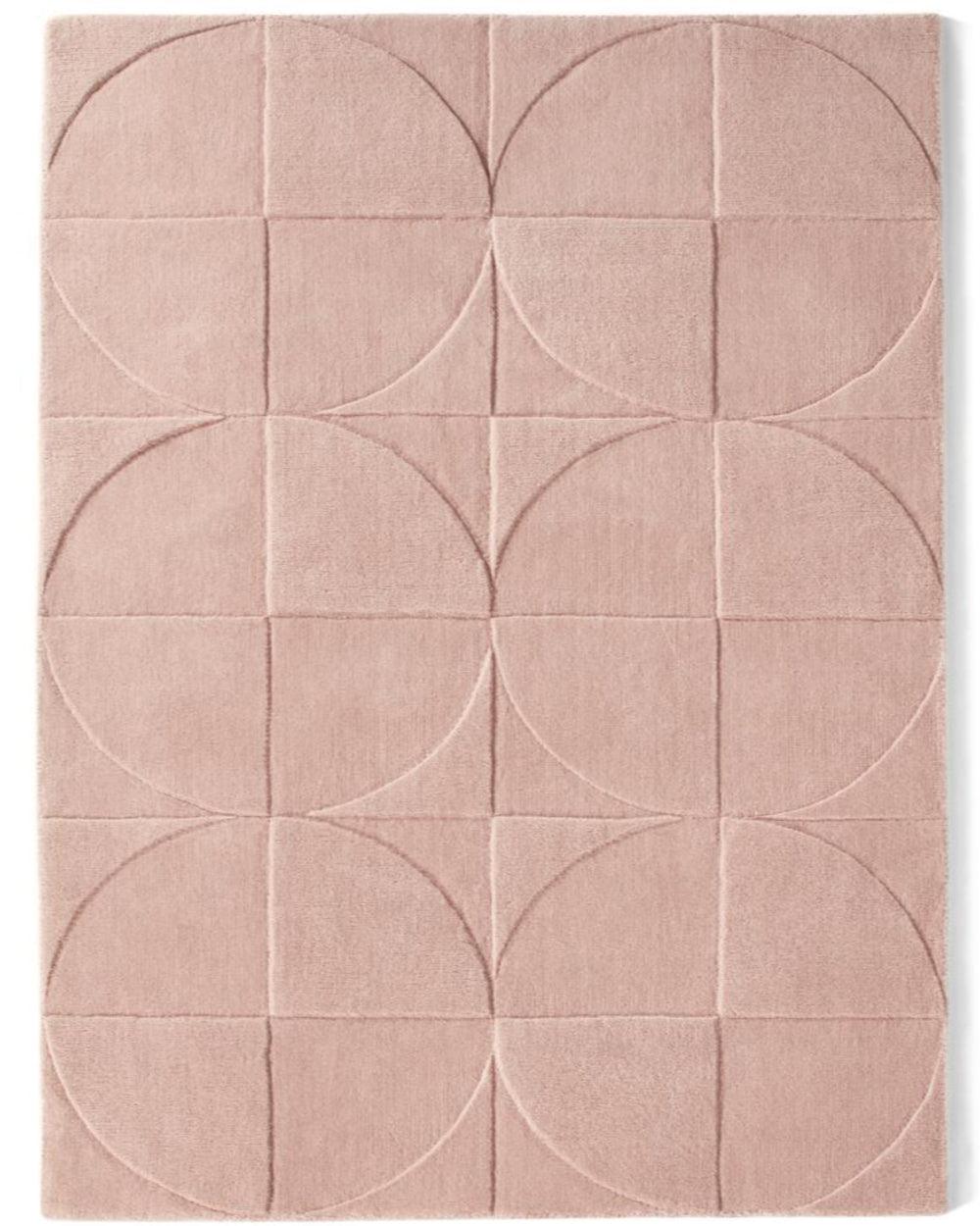 Round Square Rug 100% Wool - Floor Covering