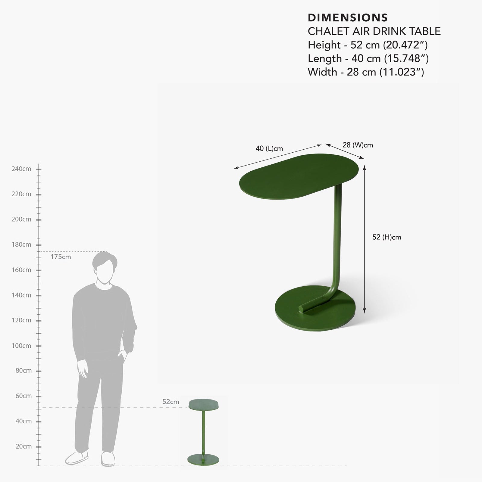 Chalet Air Drink Table