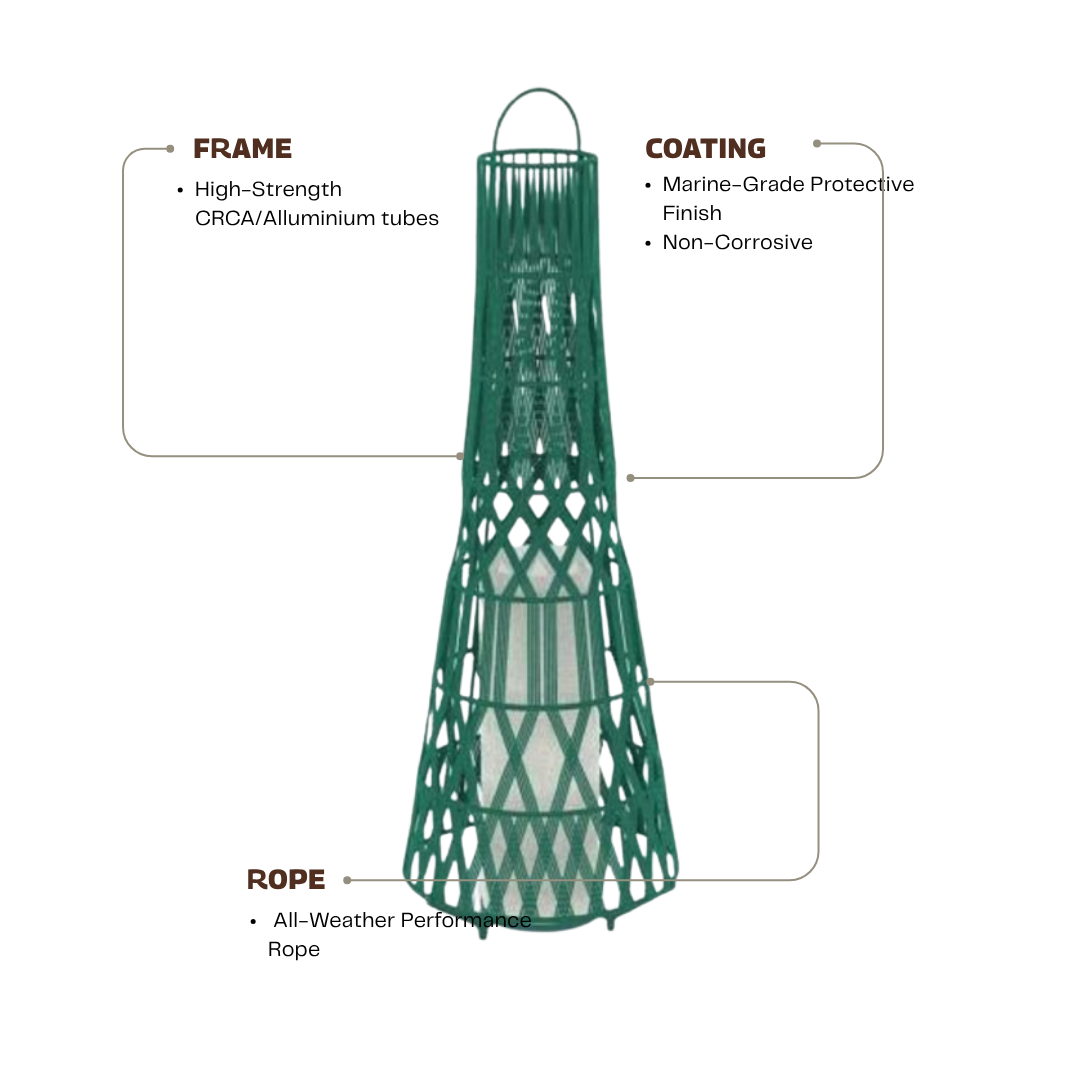 Verde Tower Floor Lamp
