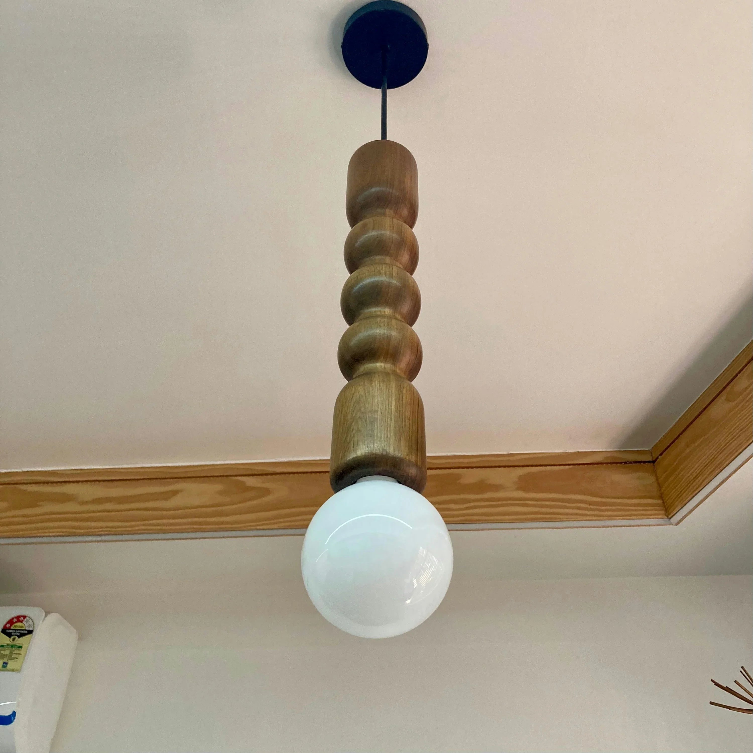 Pravaah | Pendant Lamp | Teak Wood