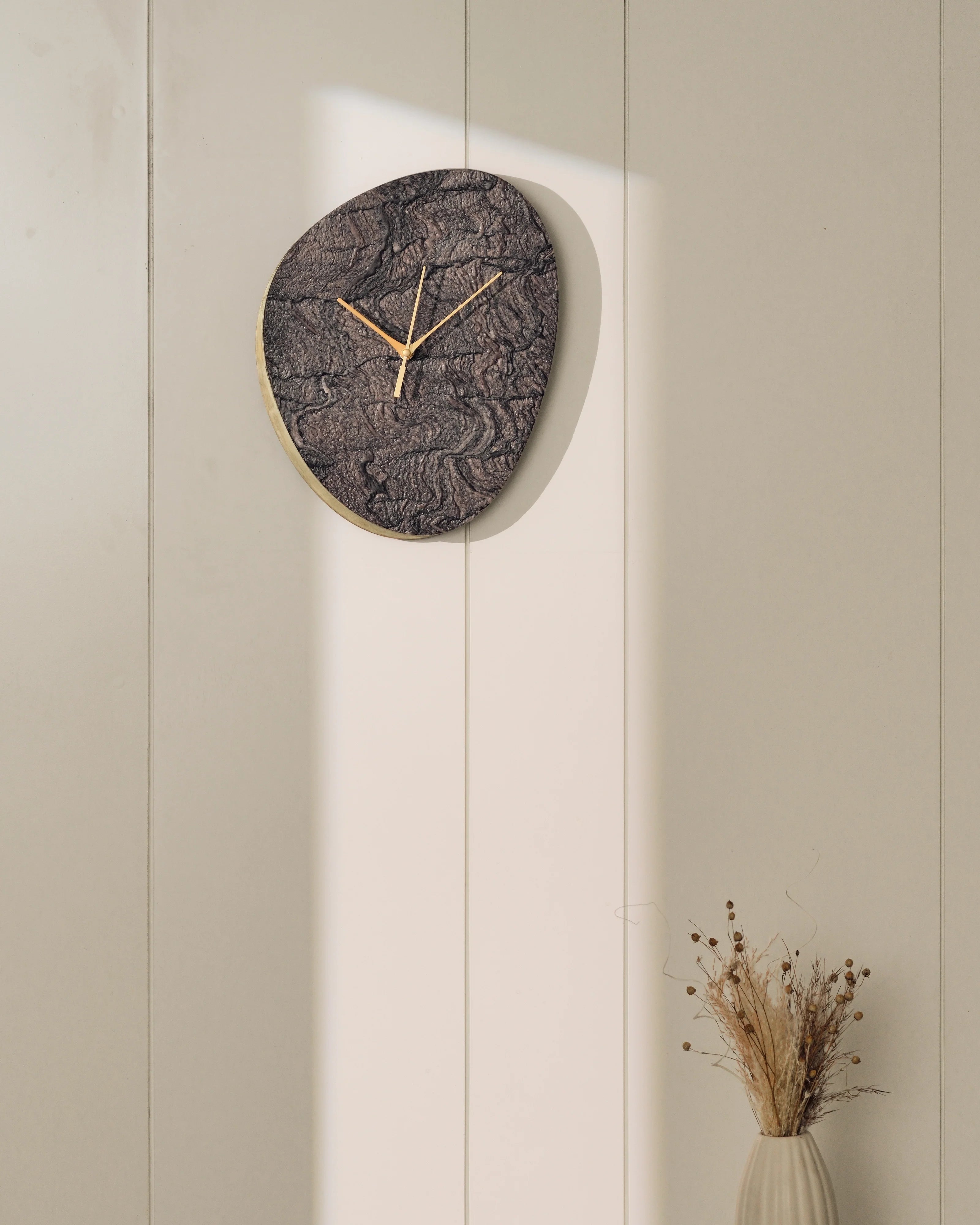 Rift - Purple Martini Wall Clock