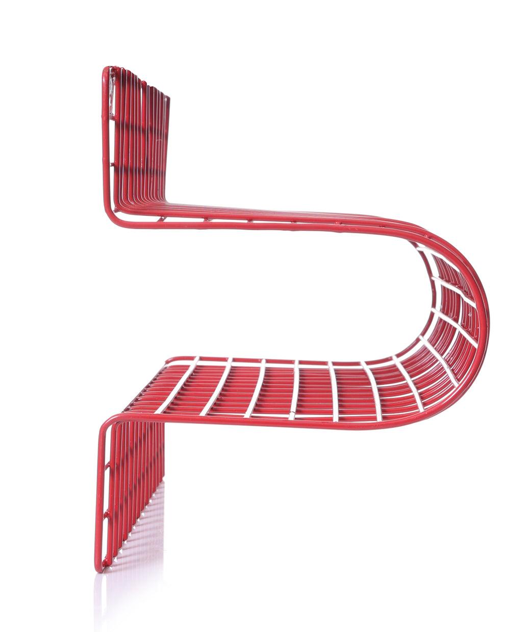 Mesh Wall Shelf | Multipurpose MS Wire Wall Organiser | Modern Storage Solution