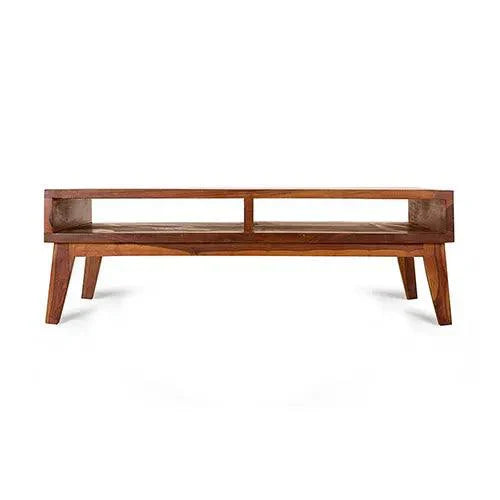 Andrott Acacia Wood Centre Table | Coffee Table for Living Room