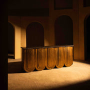 The veil console table