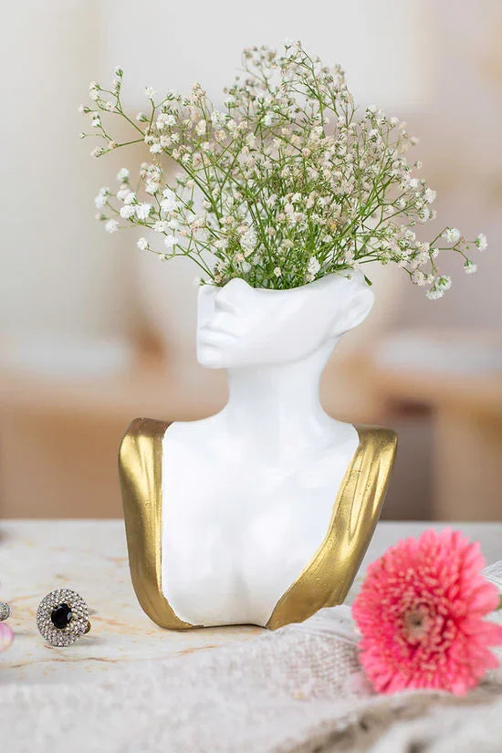 Lady Concrete Vase
