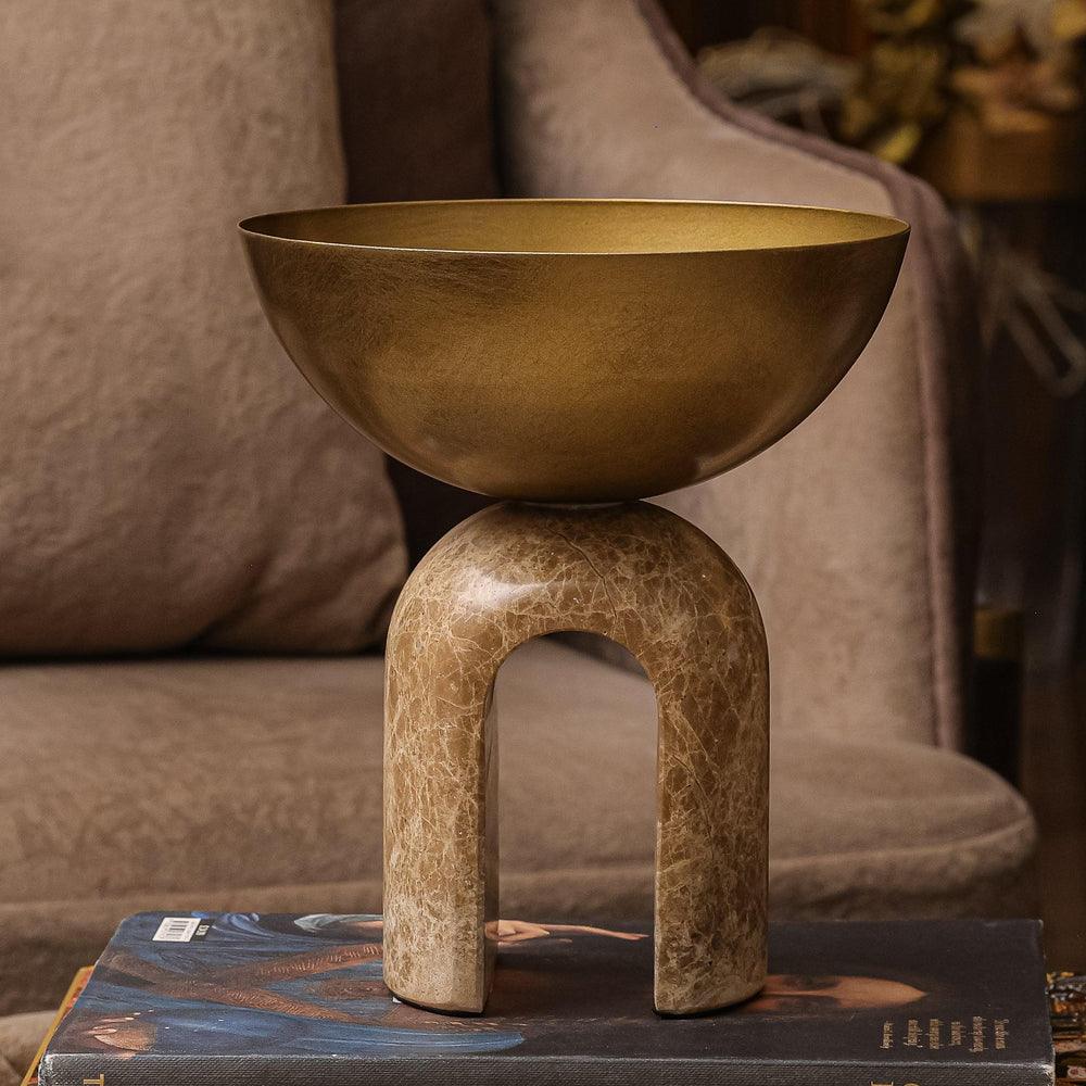 Sicilia Bronze Metal Bowl