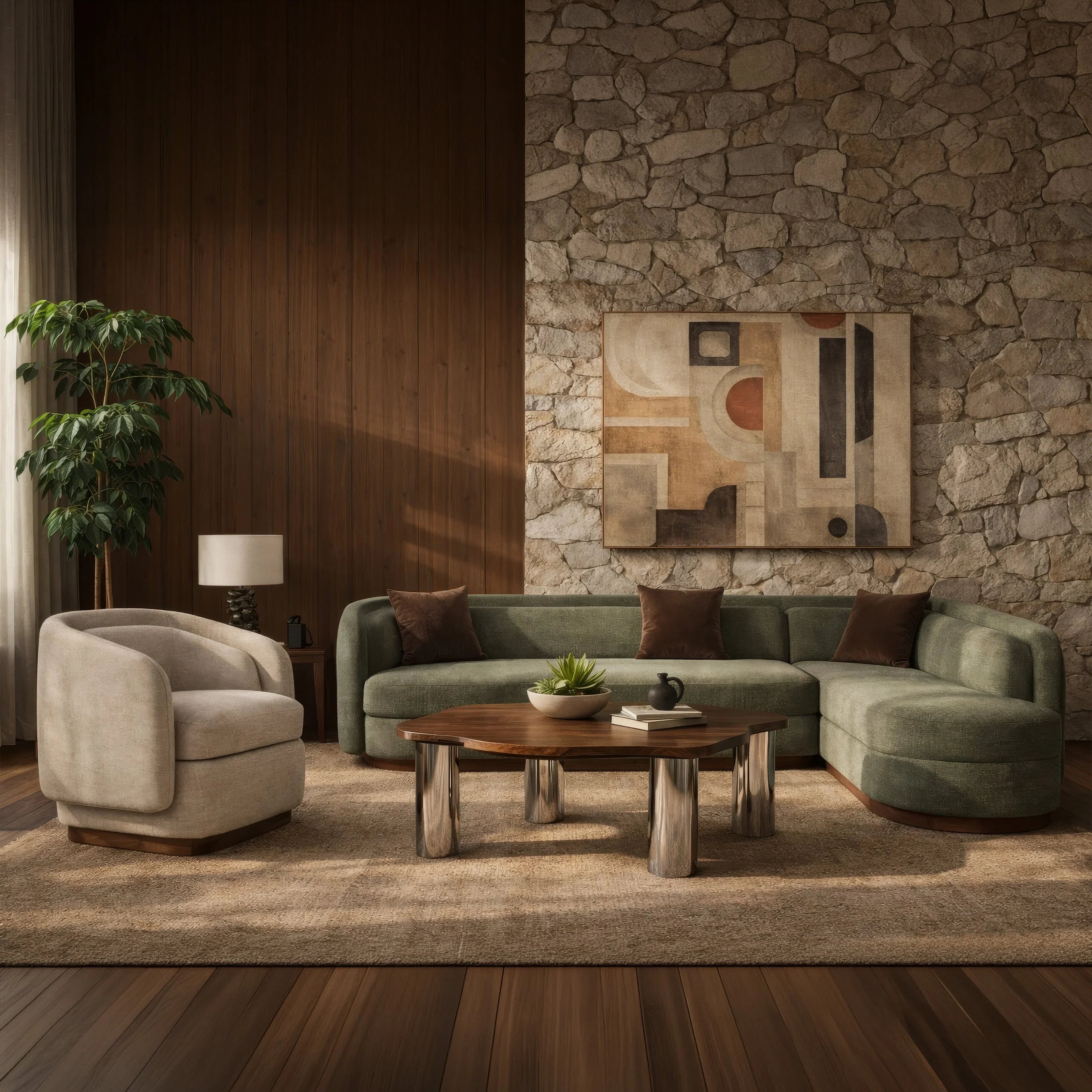 Le Dame 3 Seater Sofa