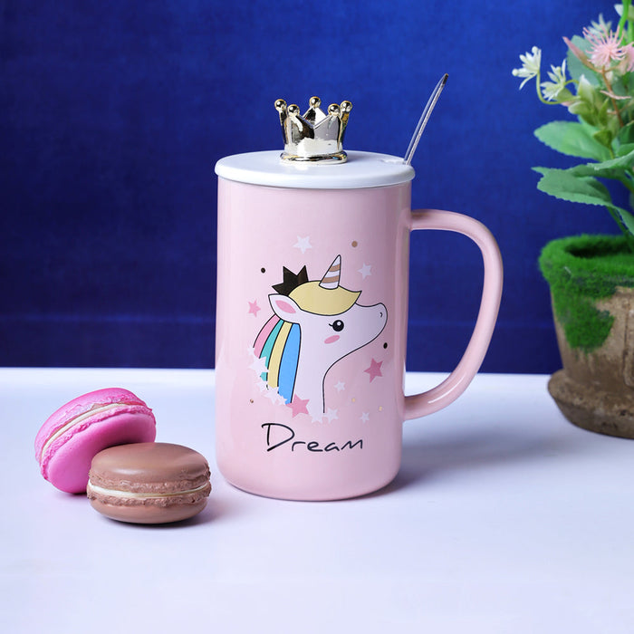 Pastel Pink Unicorn Mug