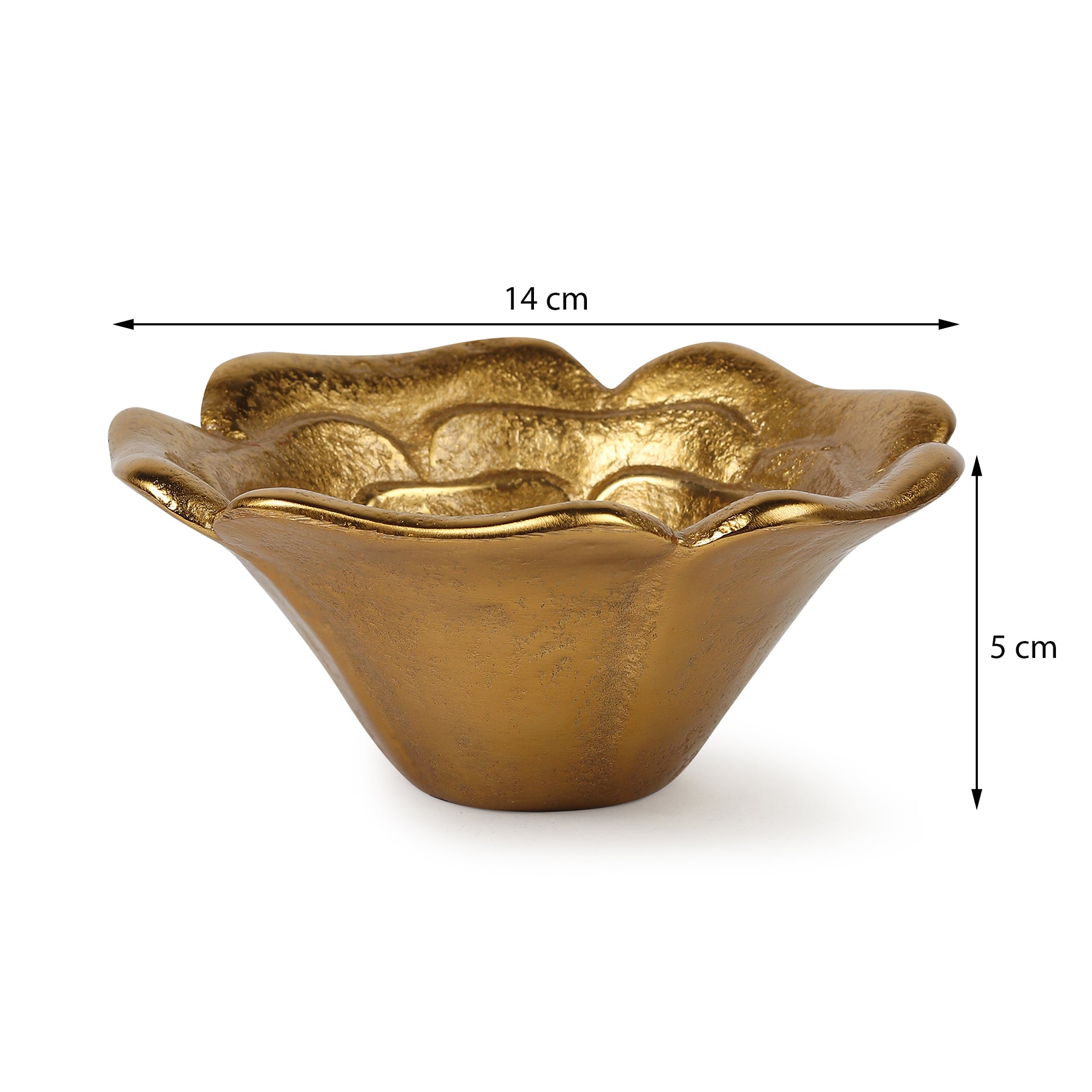 Petal Metal Bowl
