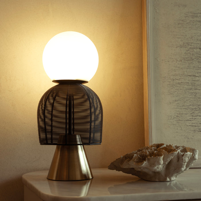 Totem Black Table Lamp