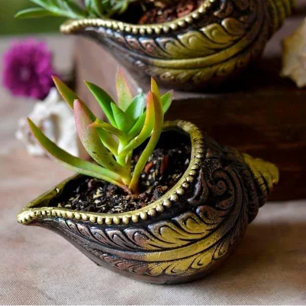Terracotta Planter Pot | Clay Plant Pot for Indoor & Outdoor Gardening (Eco-Friendly)