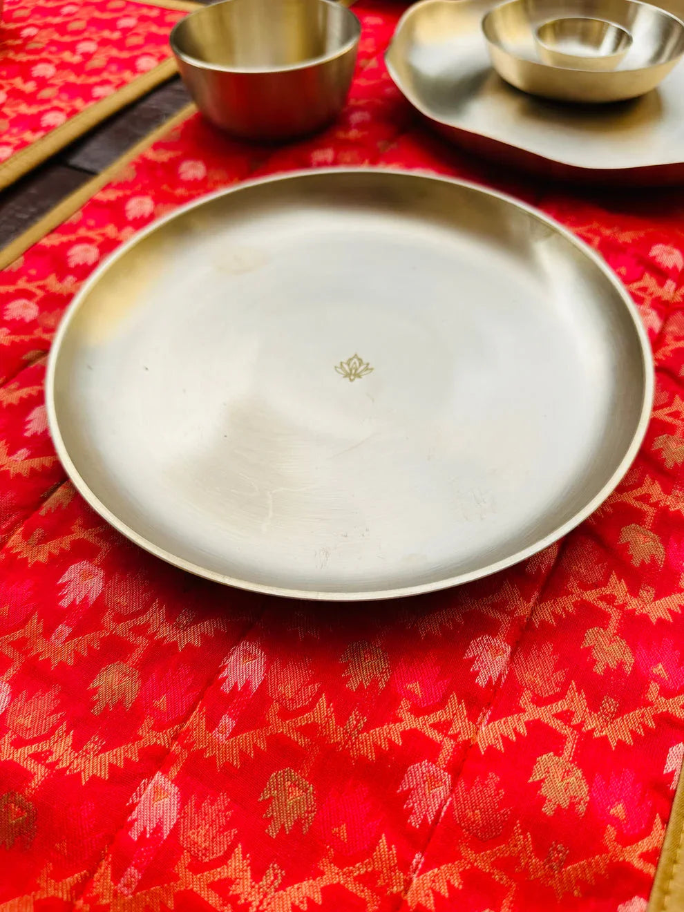 Kansa Quarter Plate - 7.5 Inches