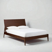 Bright Solid Teak Wood And Fabric Upholstery