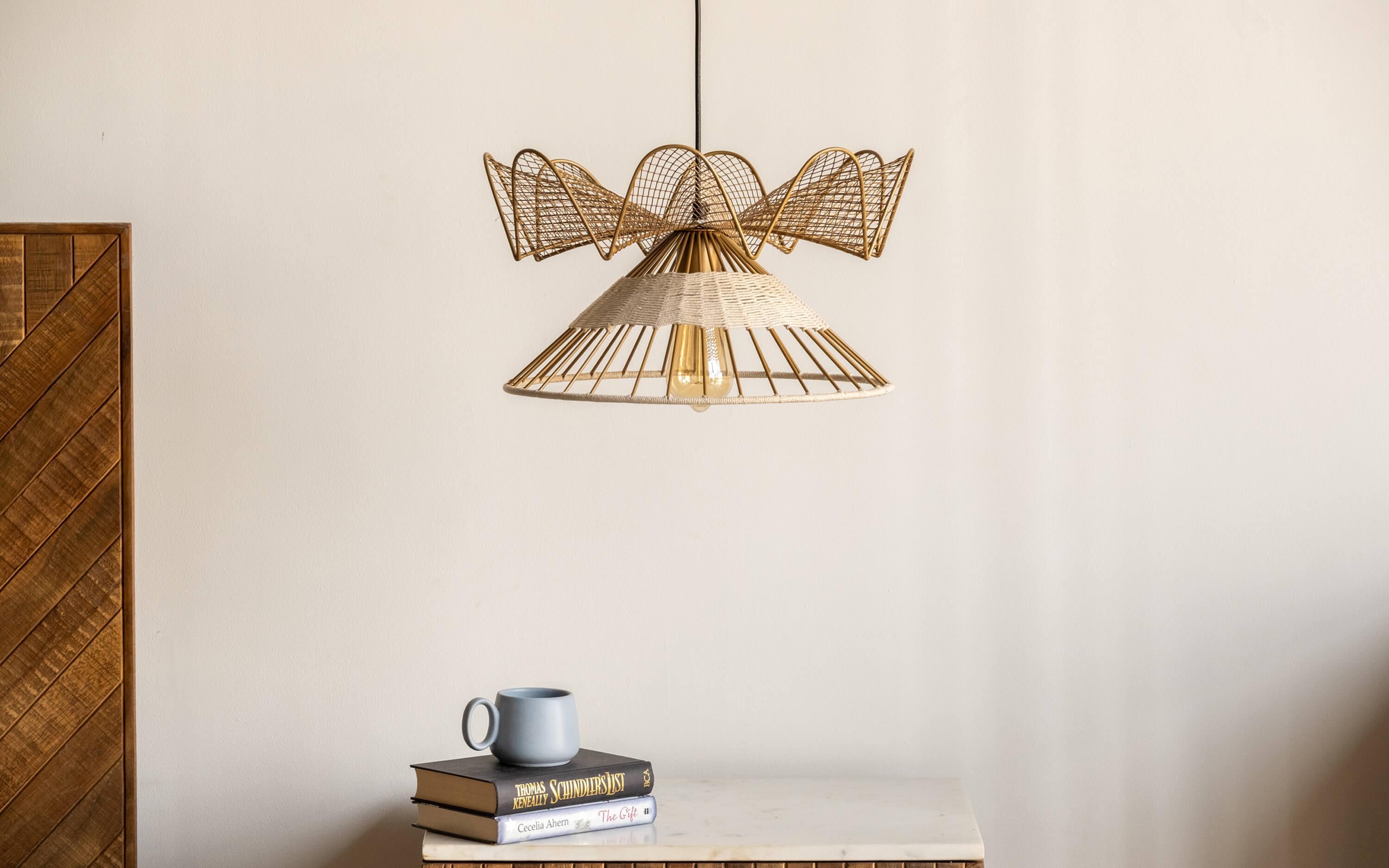 Fucius Ceiling Hanging Light Lamp | Pendant Lamp for Living Room | Decorative Light for Home