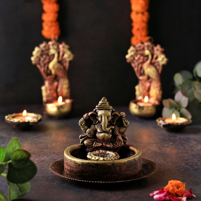 Tulsi Diya Set of 4