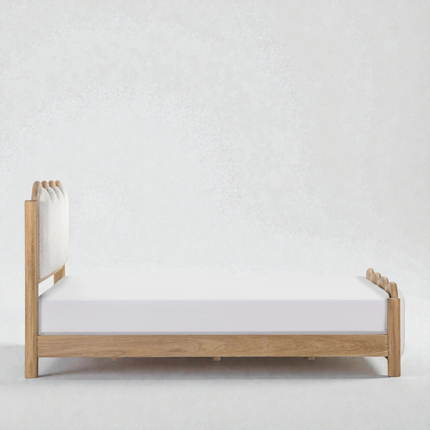 Shinola Solid Oak Wood And Fabric Upholstery