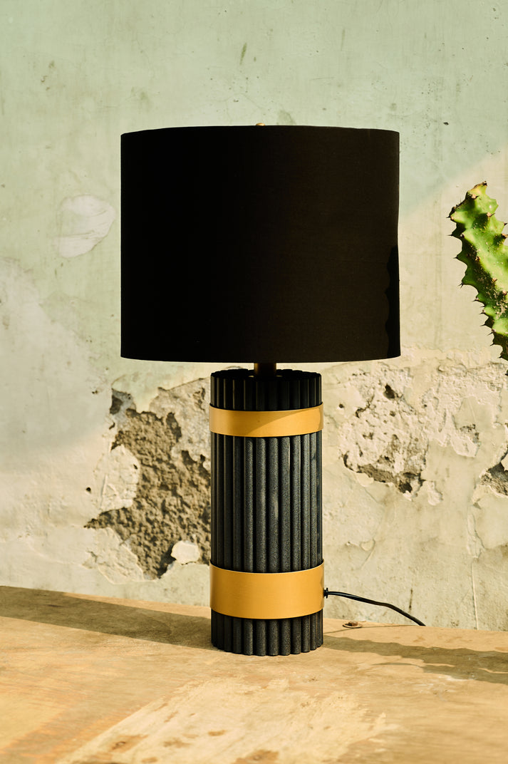 Fluted Bar Table Lamp