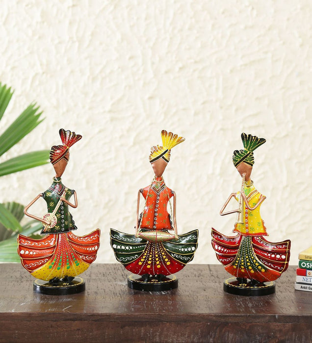 Punjabi Human Figurine Set of 3