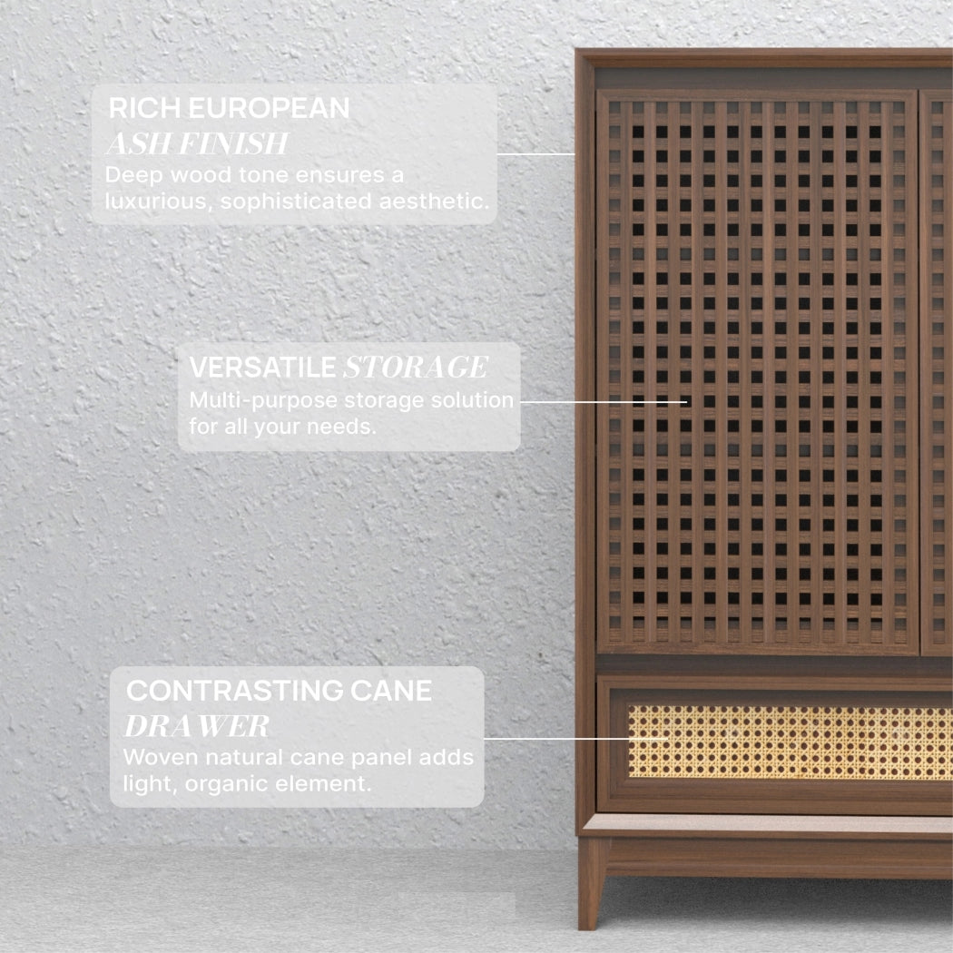 Lattice Chest Console