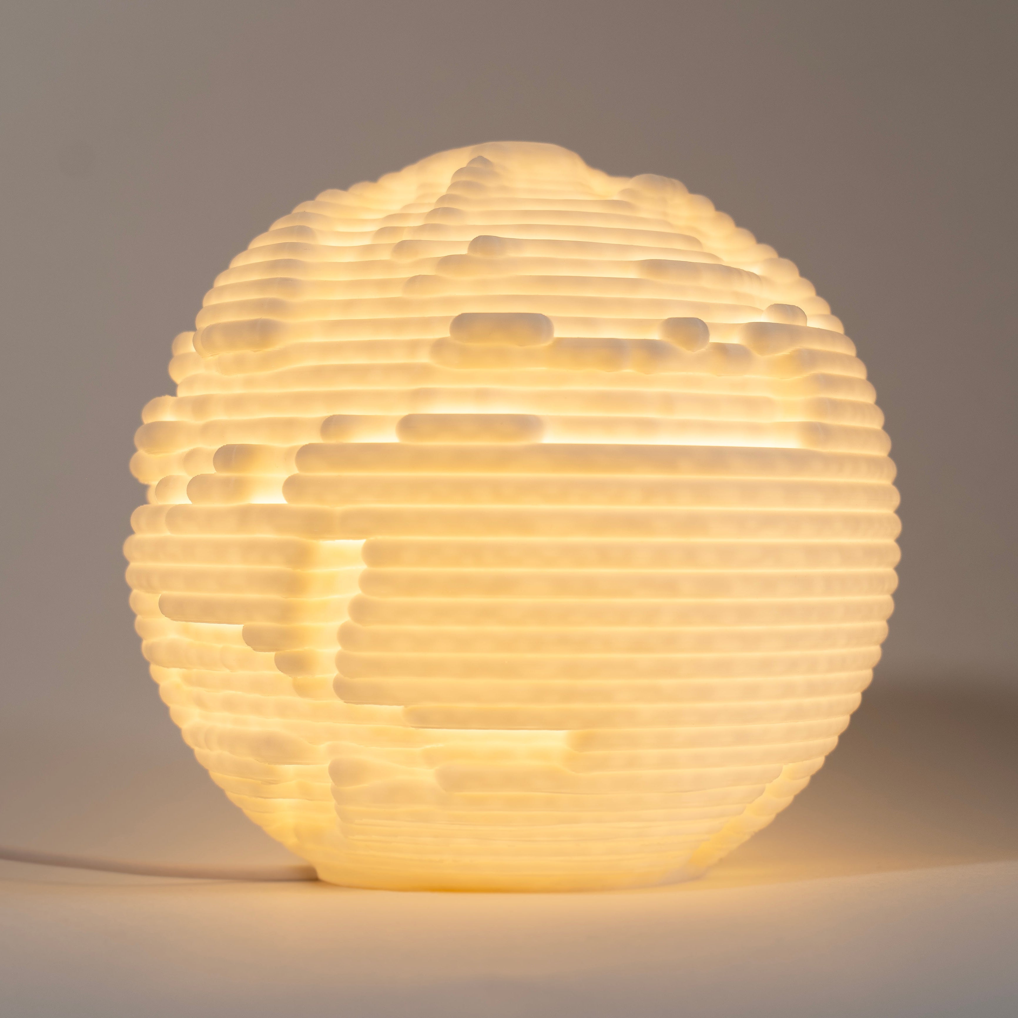 Erosion Sculpted Mini Lamp