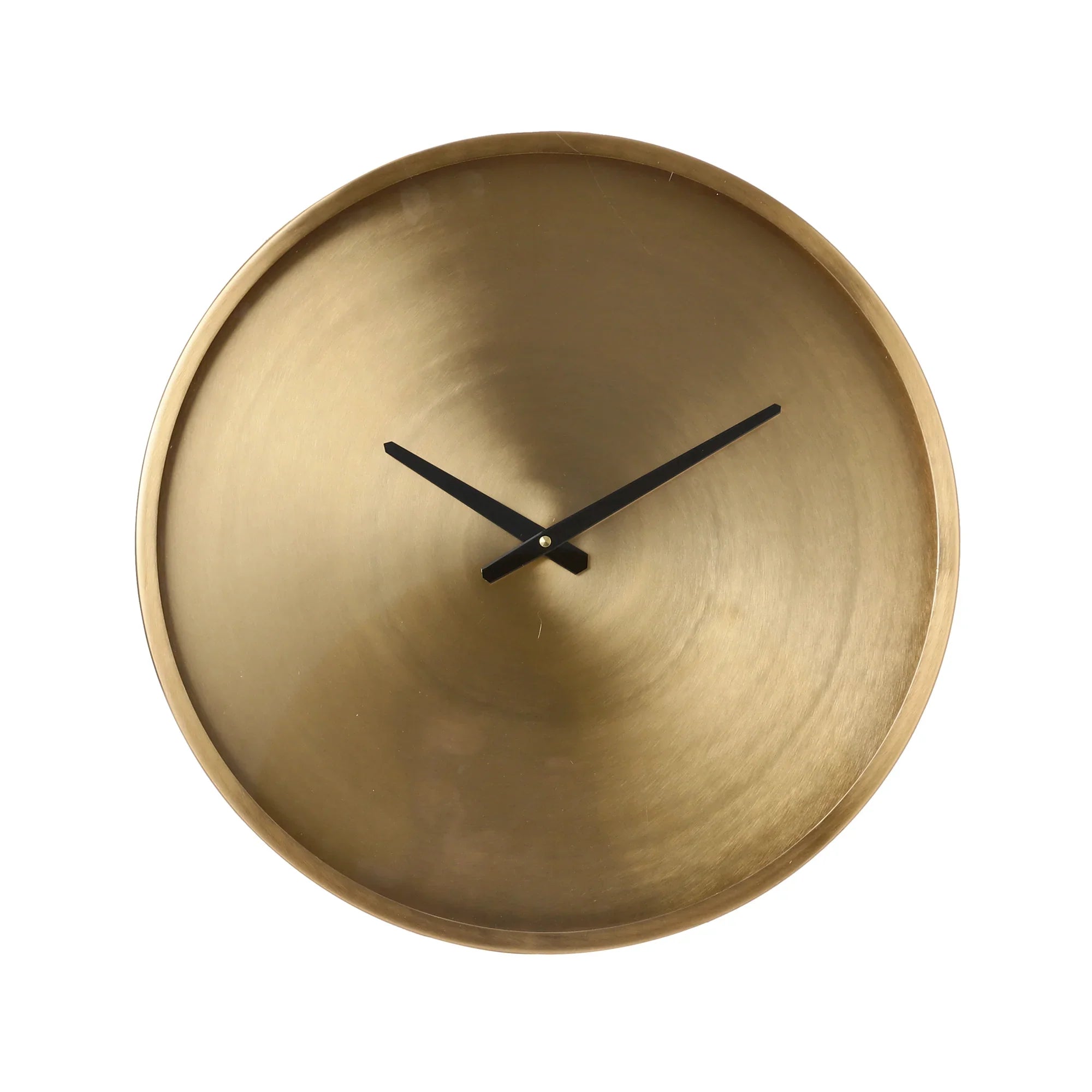 Decorative Round Metallic Wall Clock For Home & Office Decor