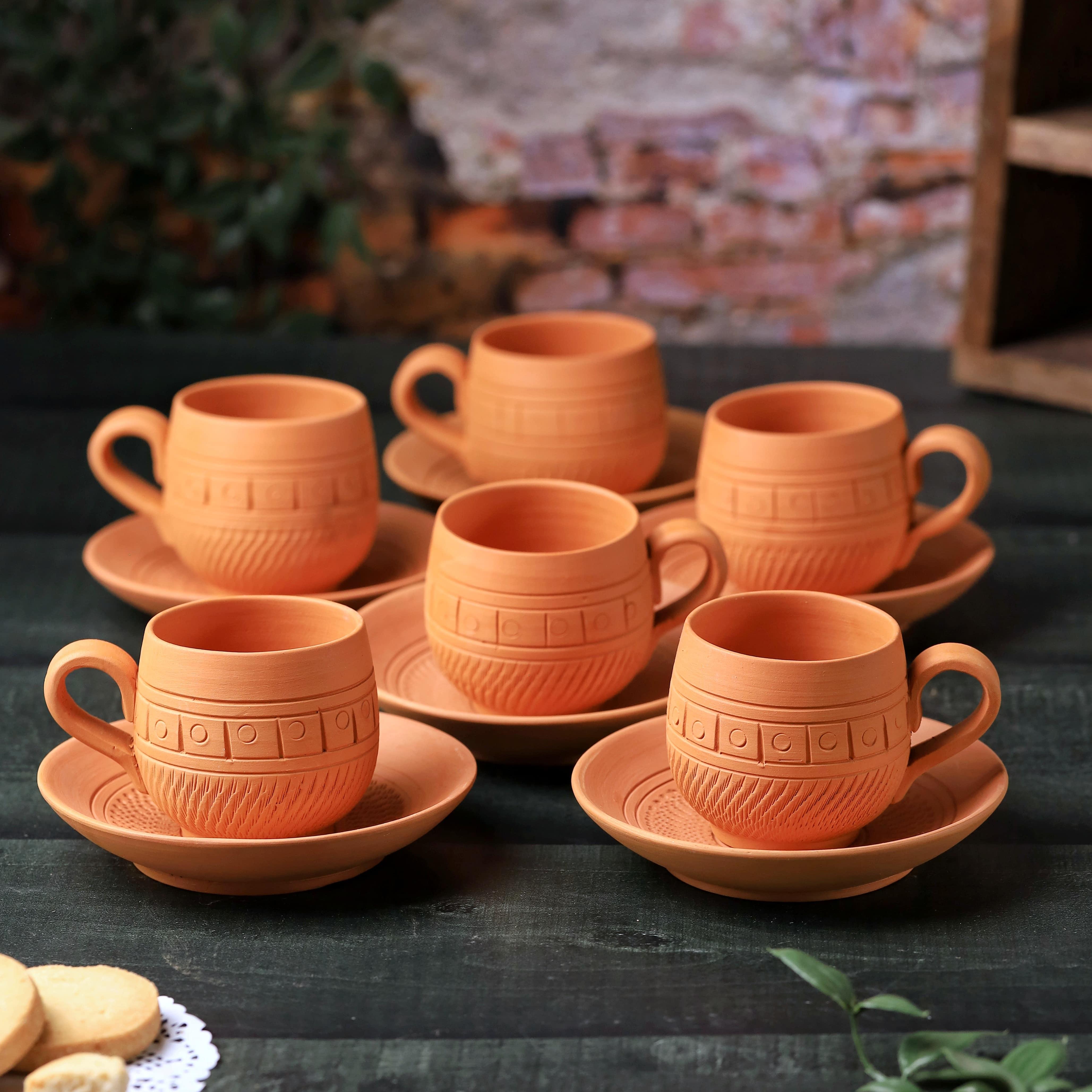 Terracotta Maharaja 6 PCS Tea Cup