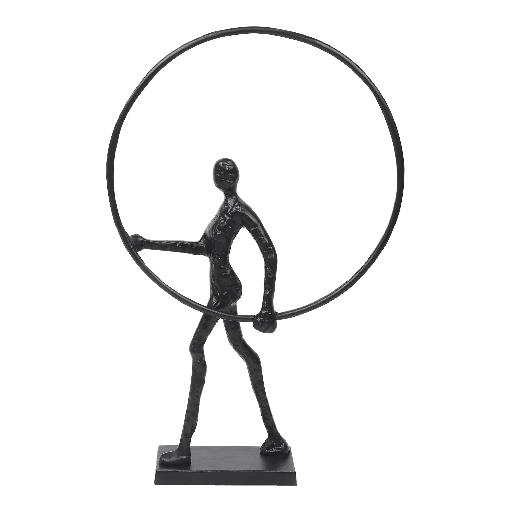 Enigmatic Embrace Sculpture | Designer Showpice for Living Room
