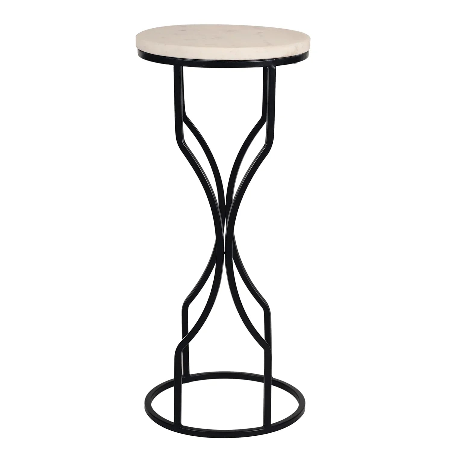 Ivory Eclipse End Table