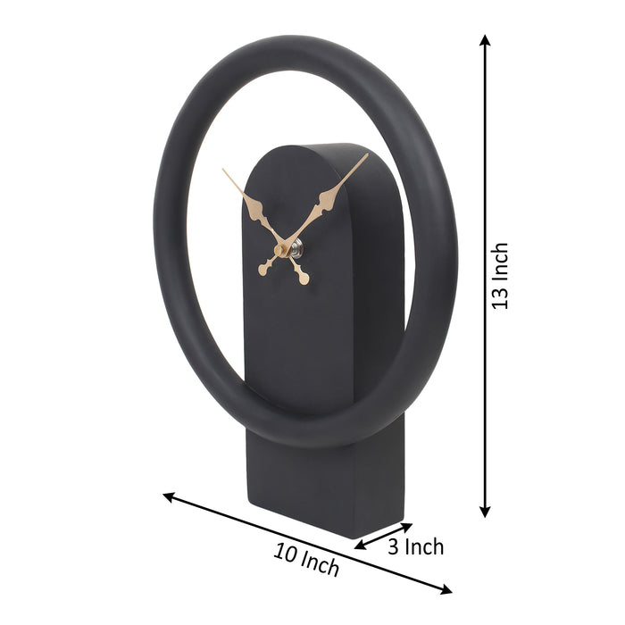 Wood's Dual Essence Clock in Black