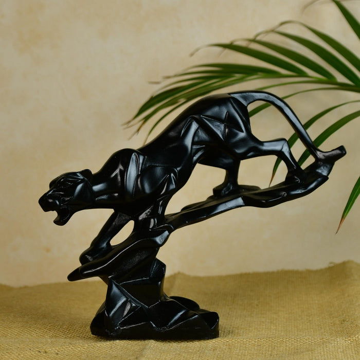 Resin Panther Statue