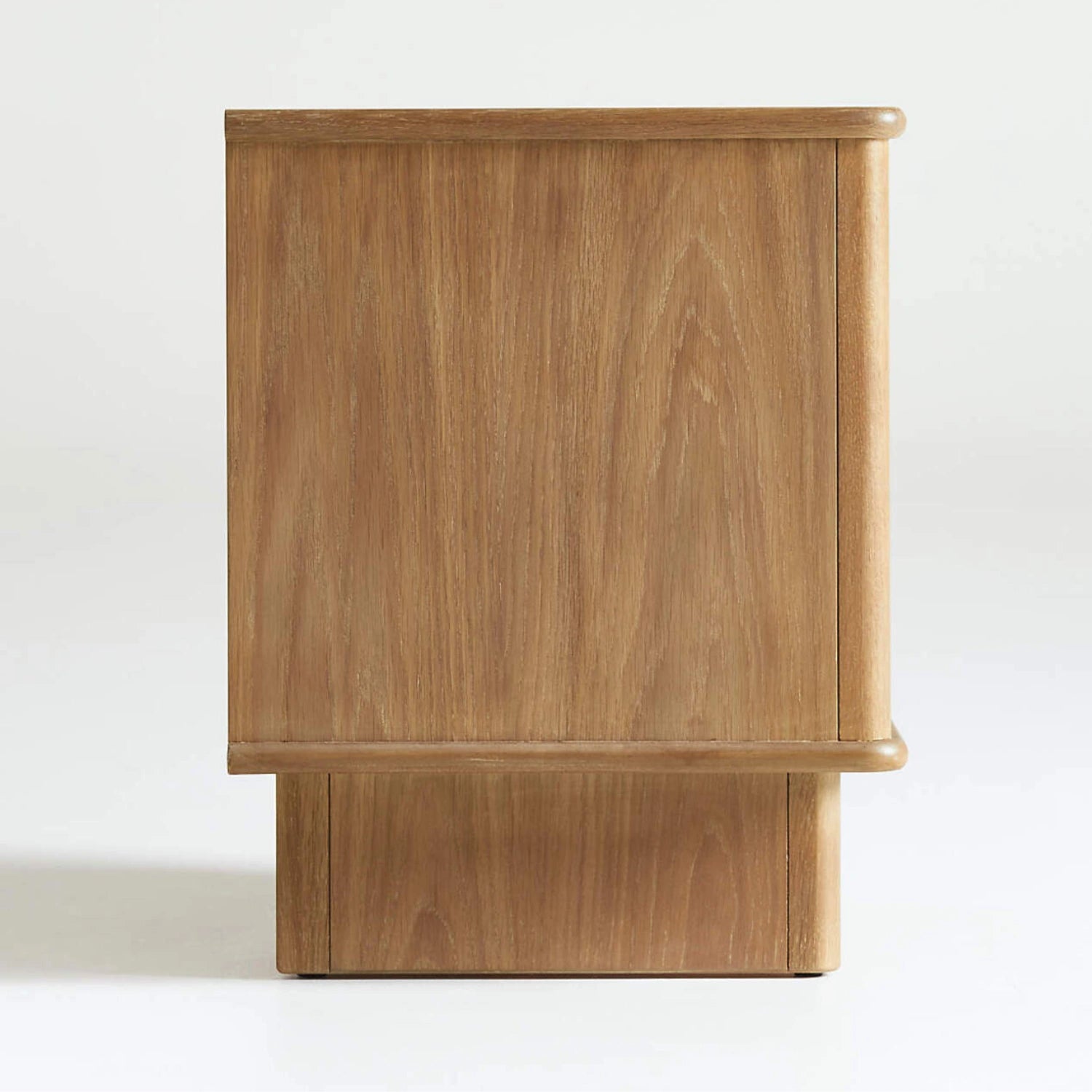 Westerno Oak Wood Bedside