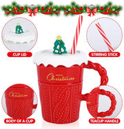 Christmas Coffee Cup 400 ml Christmas Ceramic Coffee Cup