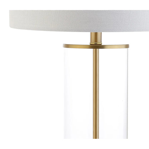 Silva Glass Column Table Lamp