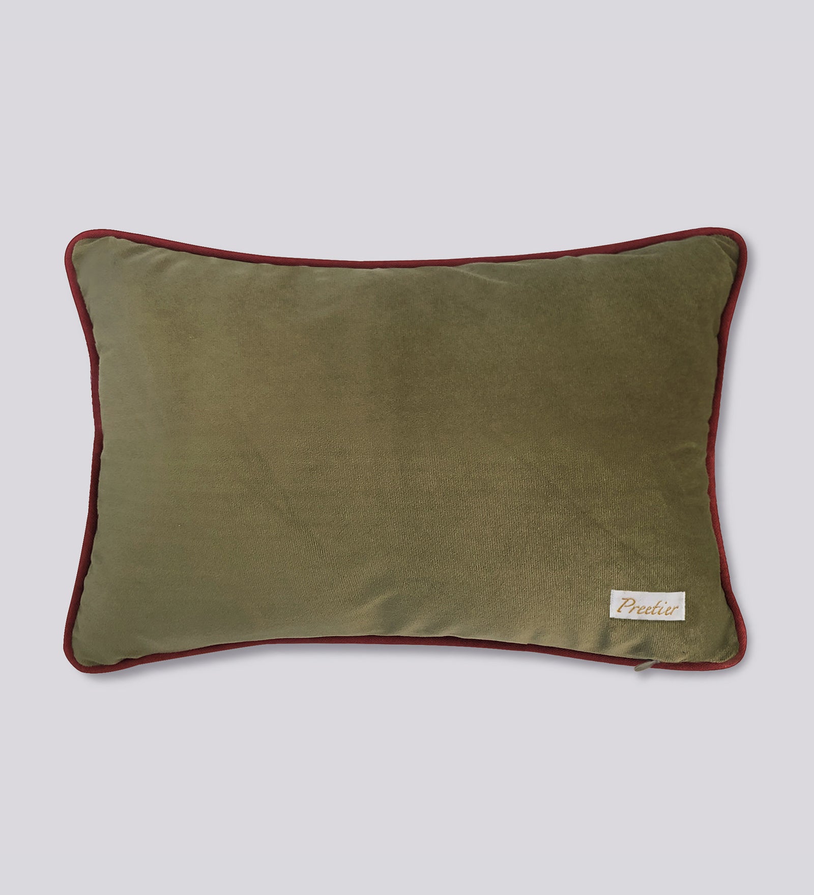 Preetier Pichwai Slim Cushion Cover – Pillow Sham, 12 x 18