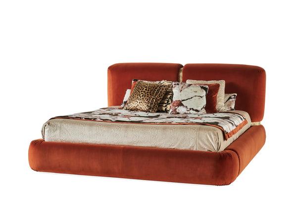 Taurus Designer Bed Cvali | BWR Commercial Plywood In Brown Color