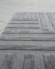 Ash Hand Tufted Wool Rug 100% Wool - Floor Covering