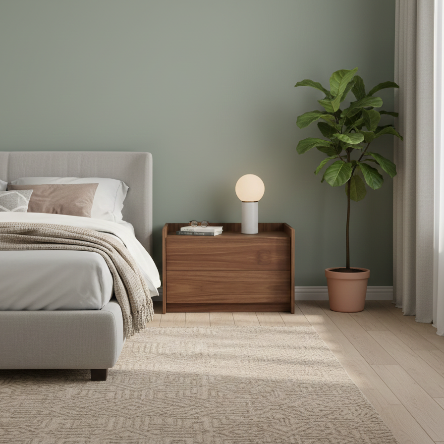 Cubist Side Table | Mango Wood, Ply