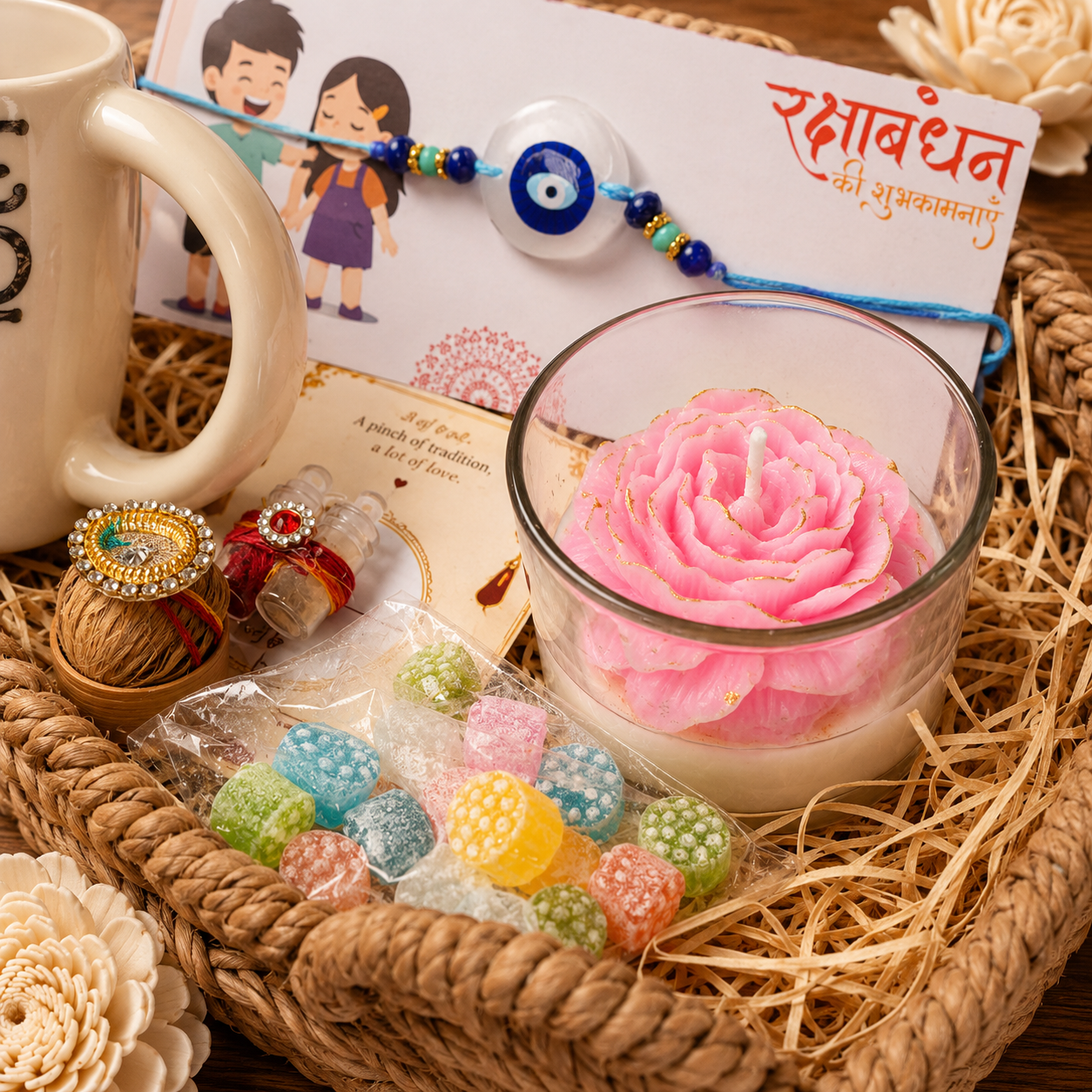 Bhai Divine Bond Rakhi Hamper