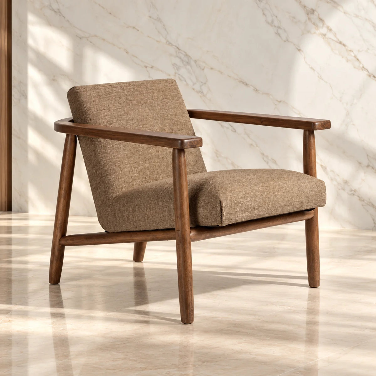Teak Wood Armchair