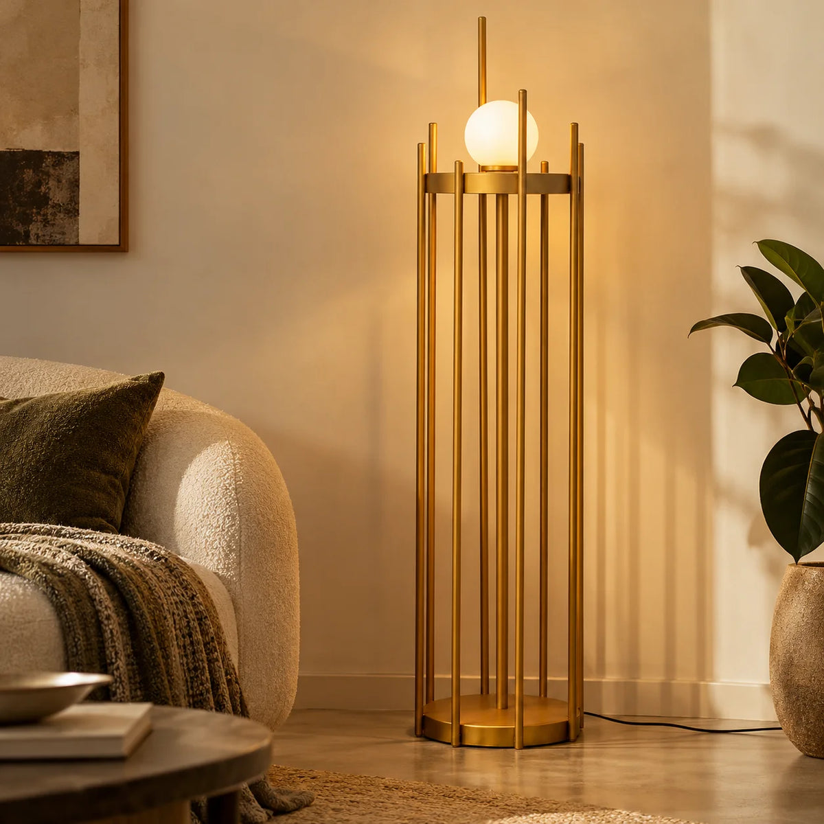 Sunrise Floor Lamp | Designer Standing Lamp for Living Room