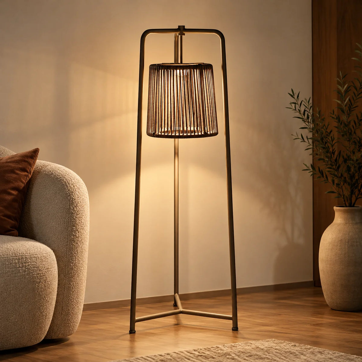Monolith Outdoor Floor Lamp | Weather-Resistant Standing Lamp