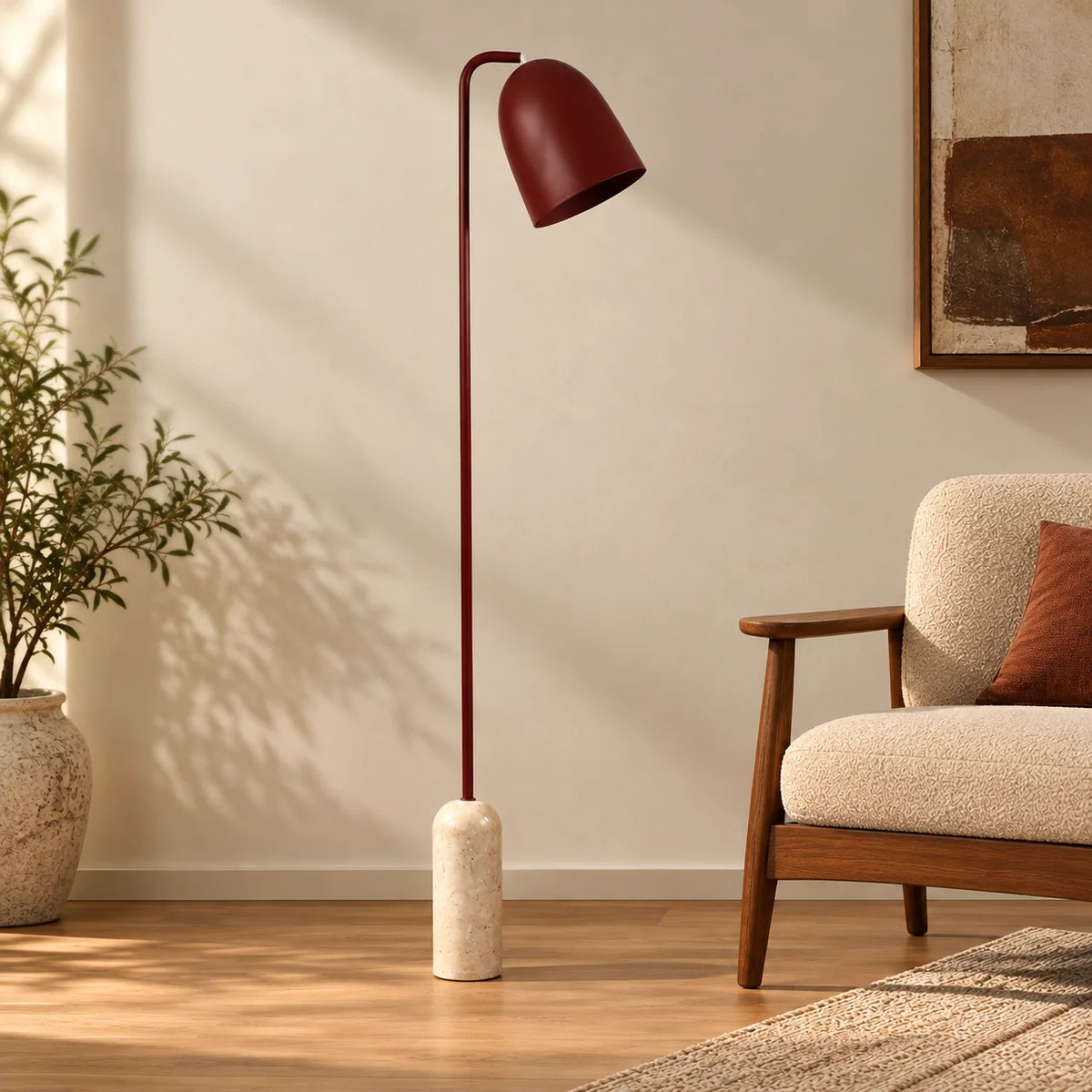 Cusp Floor Lamps for Living Room | Designer Standing Light Lamp | Corner Lamps