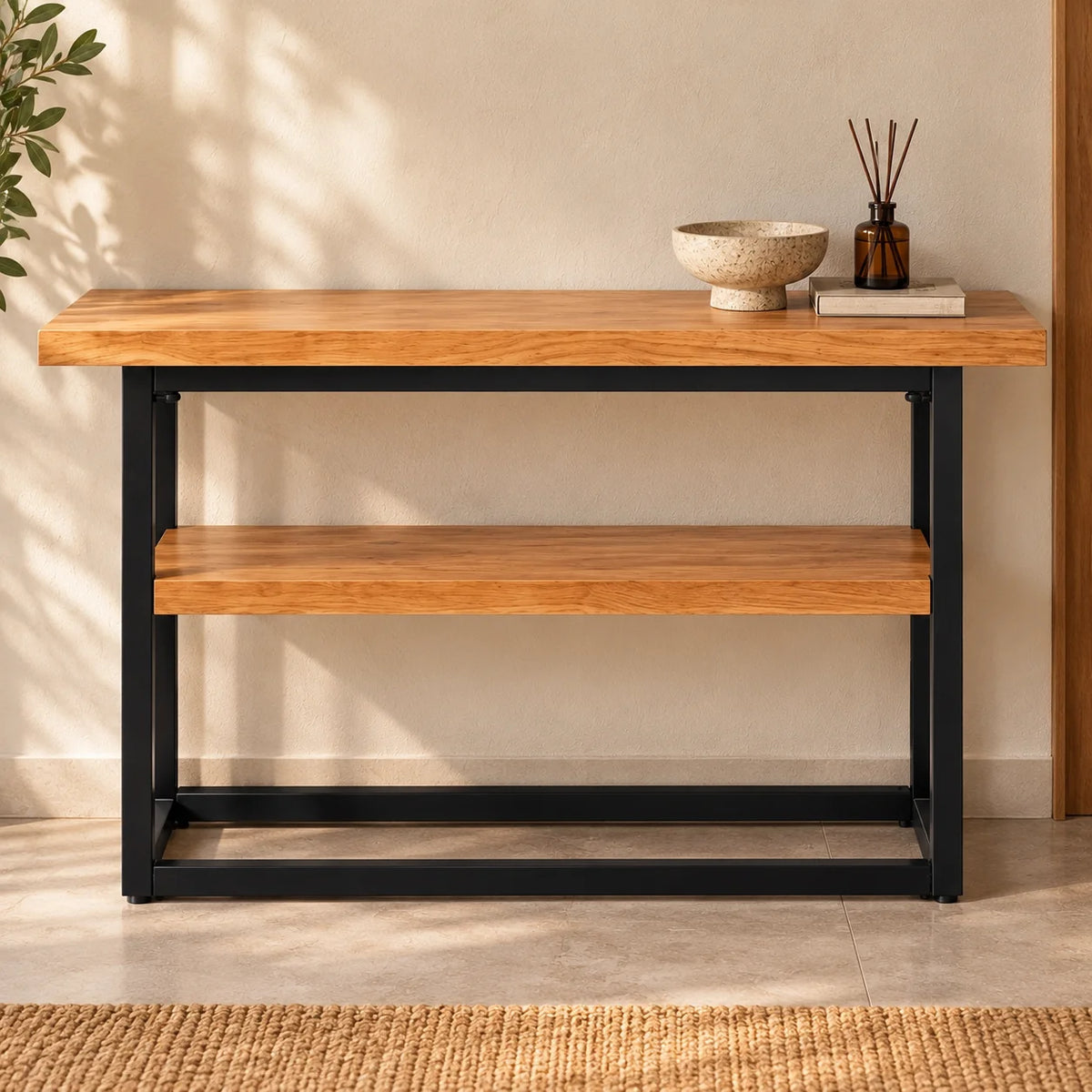 Display Wooden Console Table