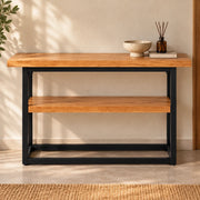 Display Wooden Console Table