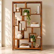 Cyno Honey Bookshelve | Sheesham Wood