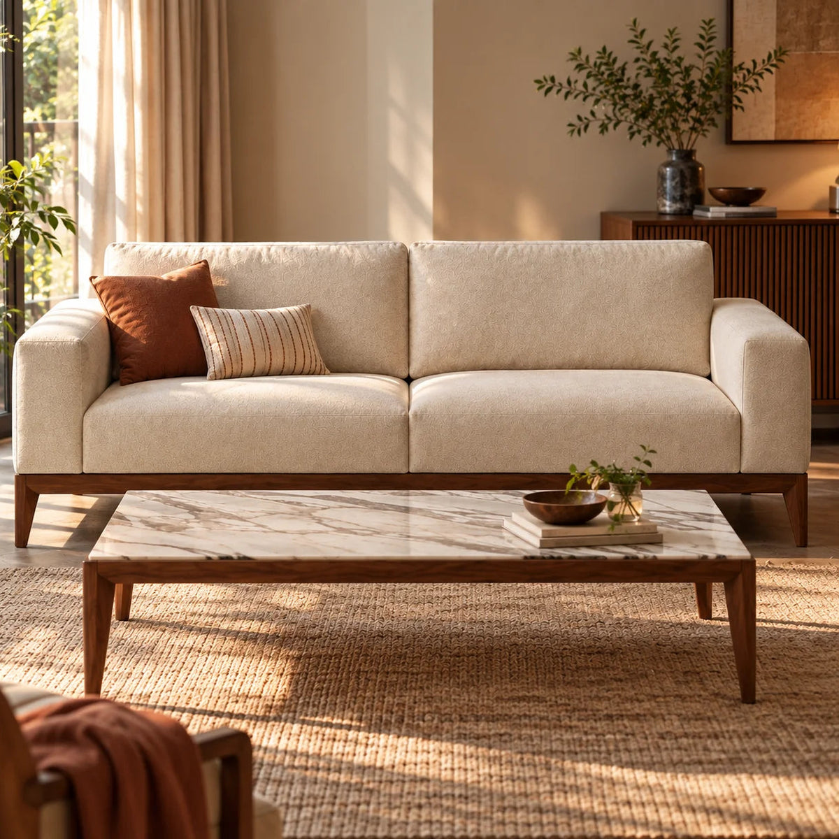 Rivolta Fabric Sofa