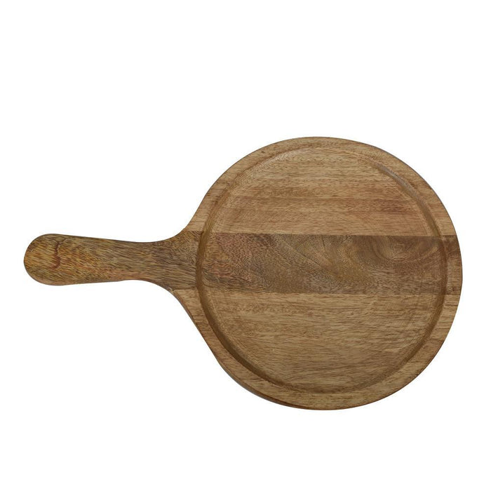 Aachman Wooden Platter with Handle 17.5 inches